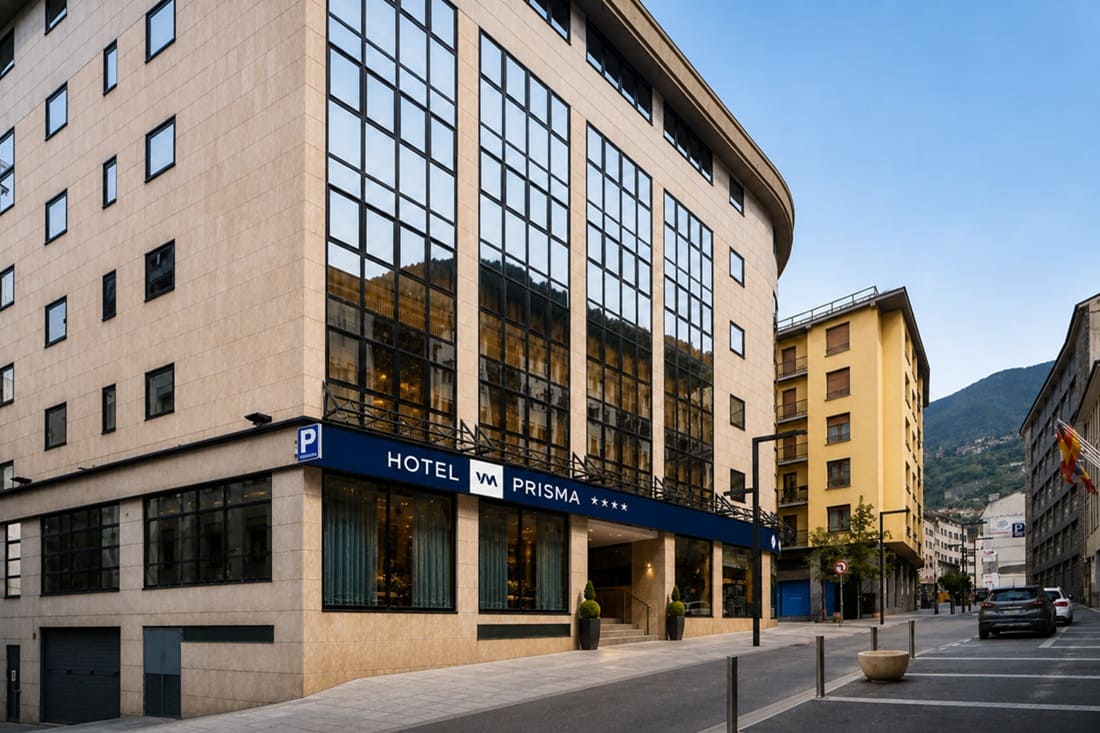 Fachada Hotel VM Prisma Andorra