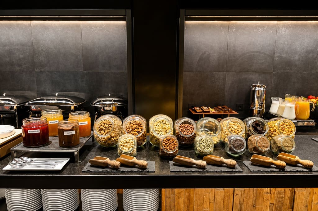 Desayuno buffet Hotel VM Prisma